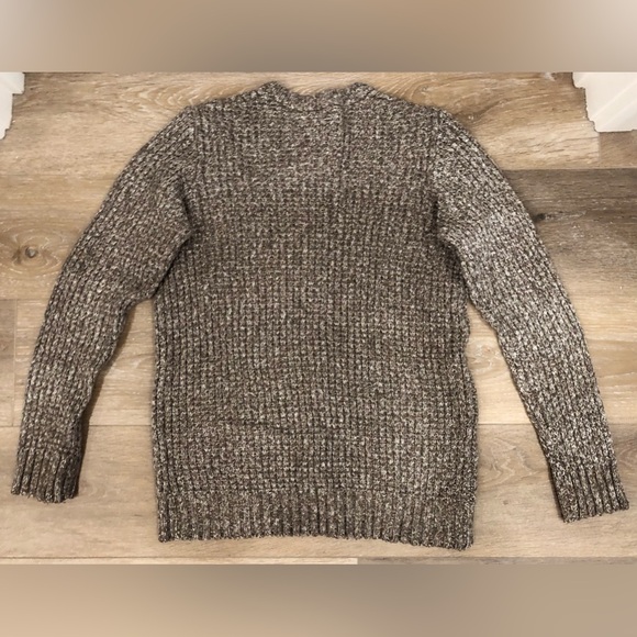 Brown chunky knit sweater, size small. - Picture 4 of 5